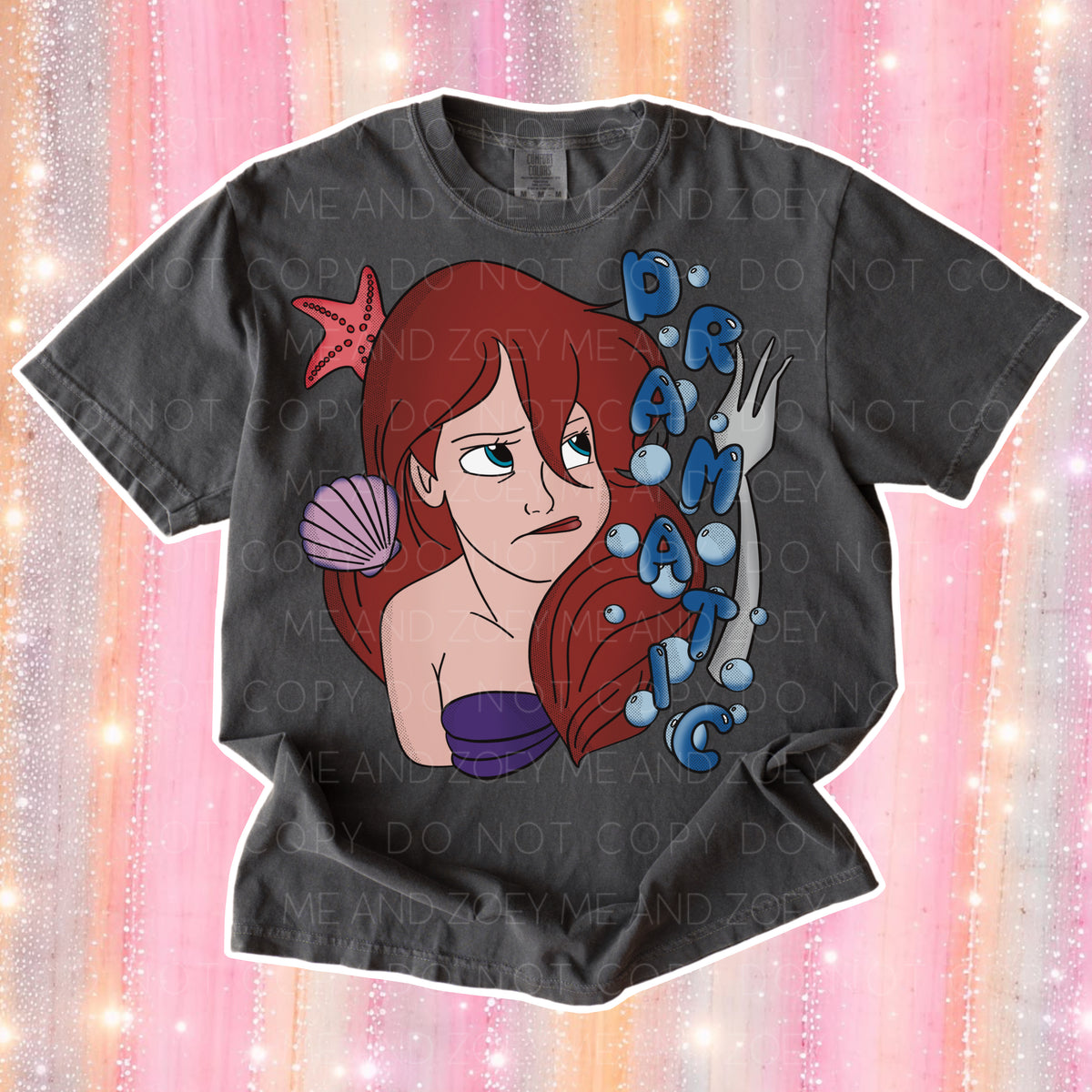 Dramatic 90s Nostalgia Graphic Tee