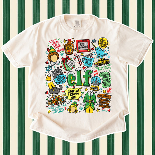 Christmas Graphic Tee | Holiday T-Shirt | Festive Christmas Shirt - MeAndZoey